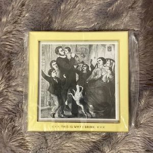 “This is why I drink” easy tiger 4x4 picture frame picture frame